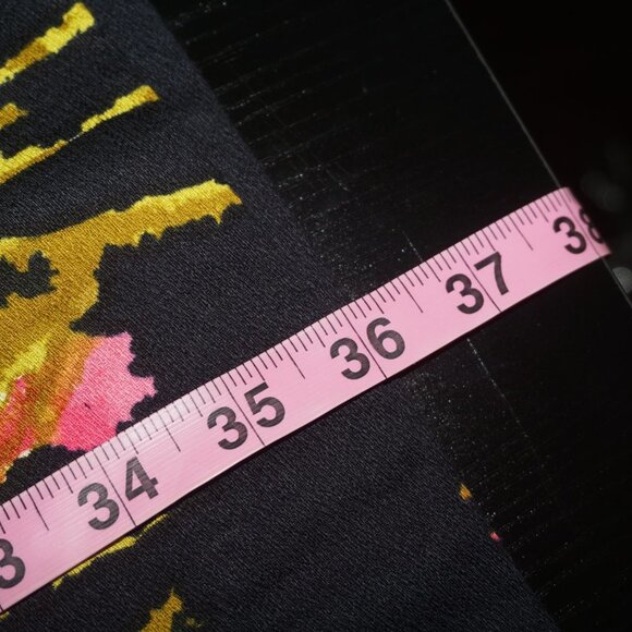 Vintage 60s Floral Mini Dress - Picture 8 of 8